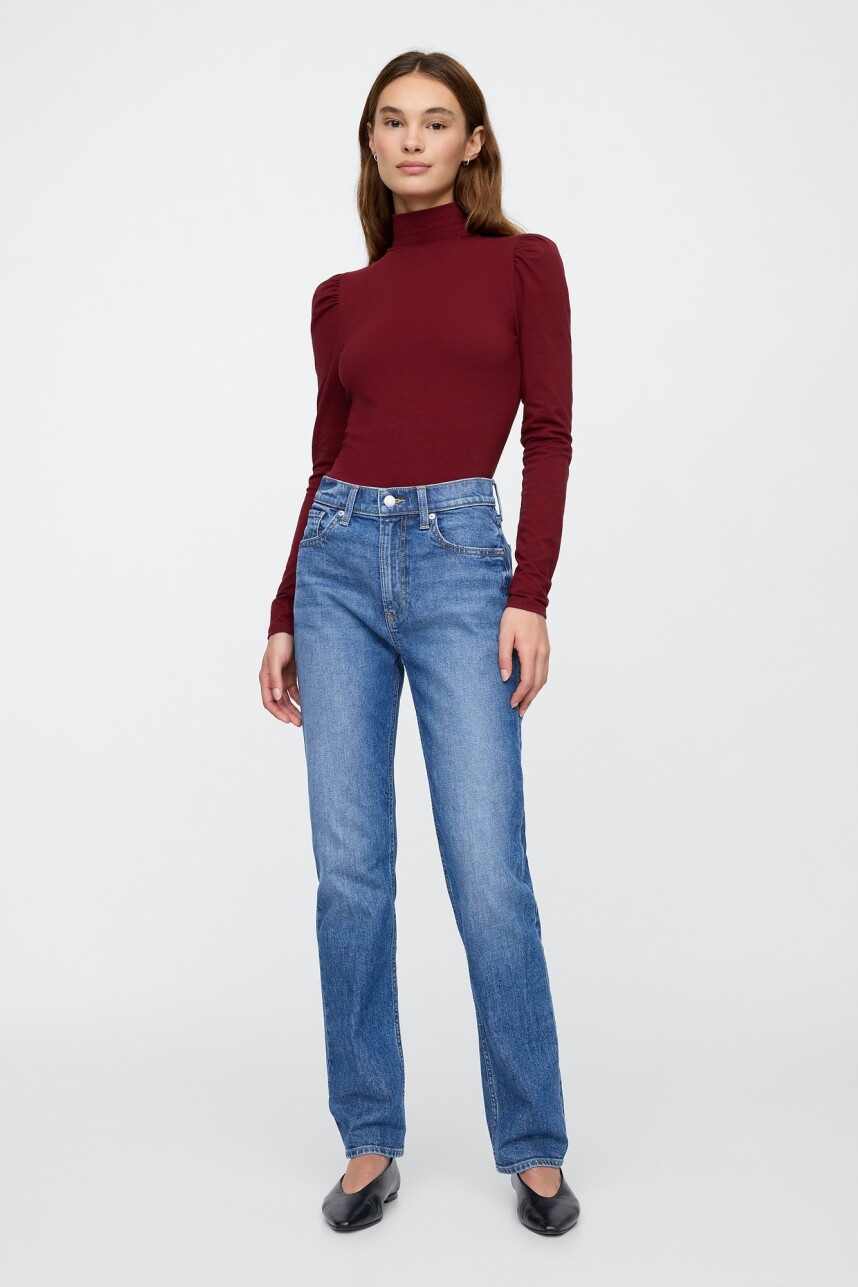 Remera Polera Puff Mujer Red Delicious
