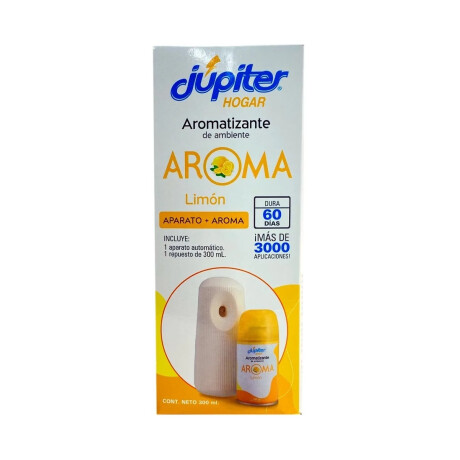 APARATO JUPITER AUTOMATICO + REPUESTO LIMON 300 ML APARATO JUPITER AUTOMATICO + REPUESTO LIMON 300 ML