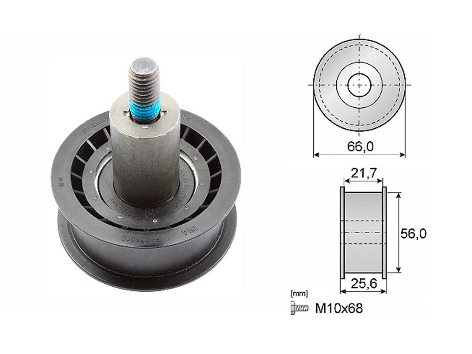 Tensor Guia Correa Dist. Volks Polo/Gol Ii 95-06 