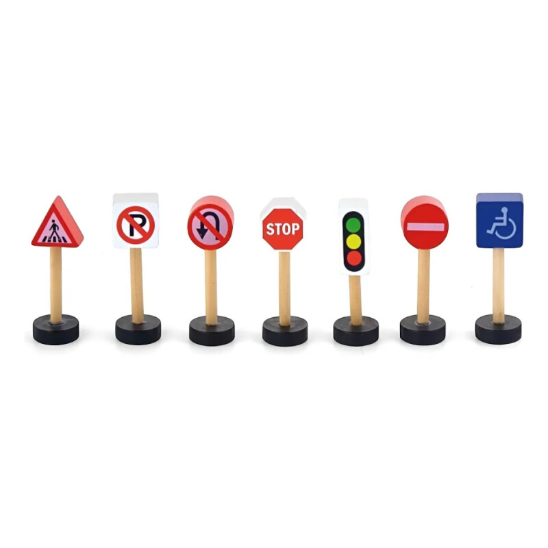 Set Señales de Tránsito Infantil Viga Set Señales de Tránsito Infantil Viga