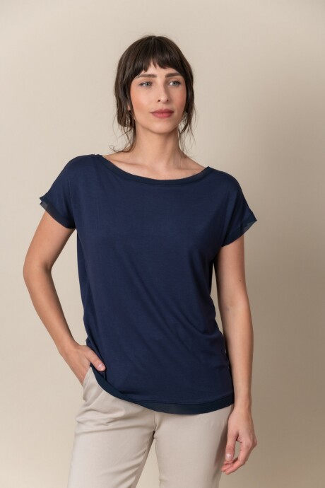 REMERA SIENNA Azul