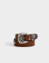 Cinturones y Fajas Cinturón Hebilla Metal - Marron Camel