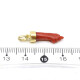 Colgante De 1.5 Cms en Oro 18 K Con Manito De Coral Colgante De 1.5 Cms en Oro 18 K Con Manito De Coral