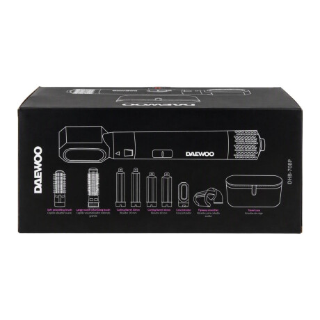 Cepillo secador Daewoo 8en1 800W Cepillo secador Daewoo 8en1 800W