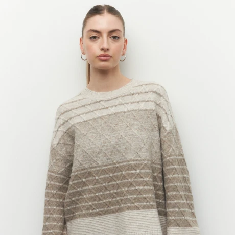 SWEATER MIRNA Beige Melange