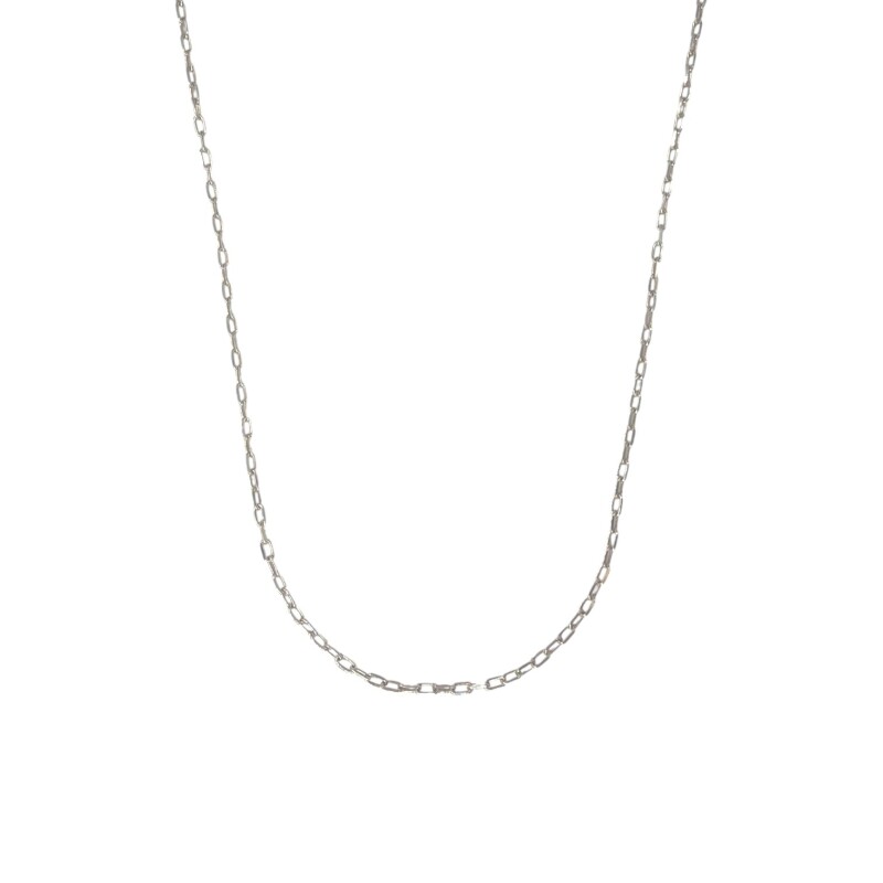 Cadena Force redonda-Plata 925-Sin Piedra-CD3486 sinpiedra