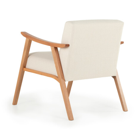 Butaca Ravena - Tela Rústica 201-G2 (Beige)