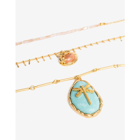 Collares Largos Color Combinacion Multicolor