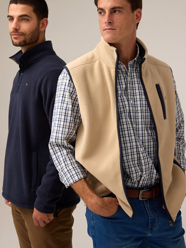 Camperas y chalecos 25%OFF