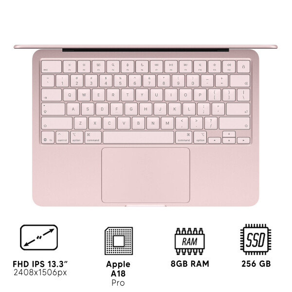 Apple Macbook Neo 8gb Ram 256gb Ssd 13" A18 Pro ROSA