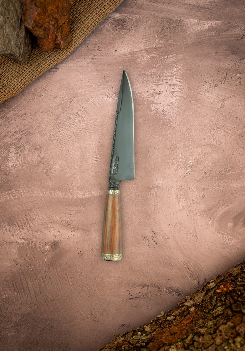 Cuchillo forjado, Cabo Torneado - Fosfatado Liso 