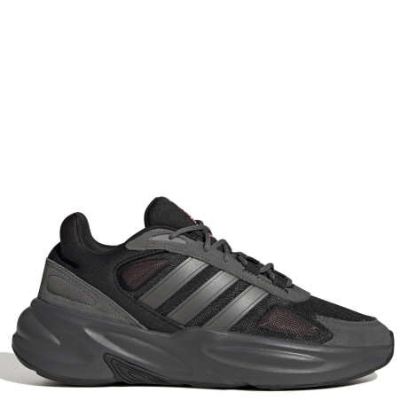 Championes de Mujer Adidas Ozelle Cloudfoam Negro - Gris Topo