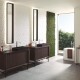 CERAMICA REVESTIMIENTO 45X120 MOSAICO MATE BLANCO DECORADO GAMAS DE BLANCO