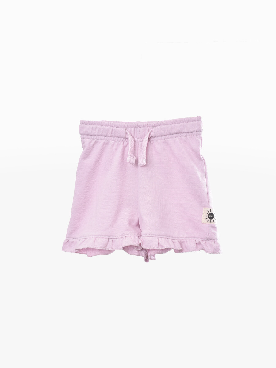 SHORT FLORA - LILA 