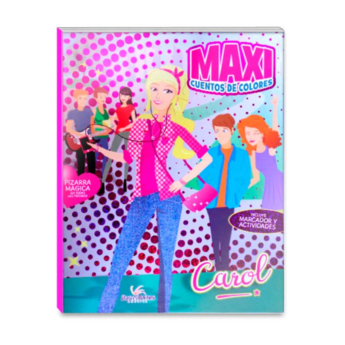 Maxi Libro Carol Cuento de Actividades con Marcador Gran Formato: 38 X 48 cm - 001 