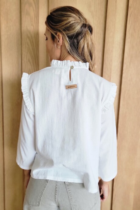 Blusa Jazmín Blanco