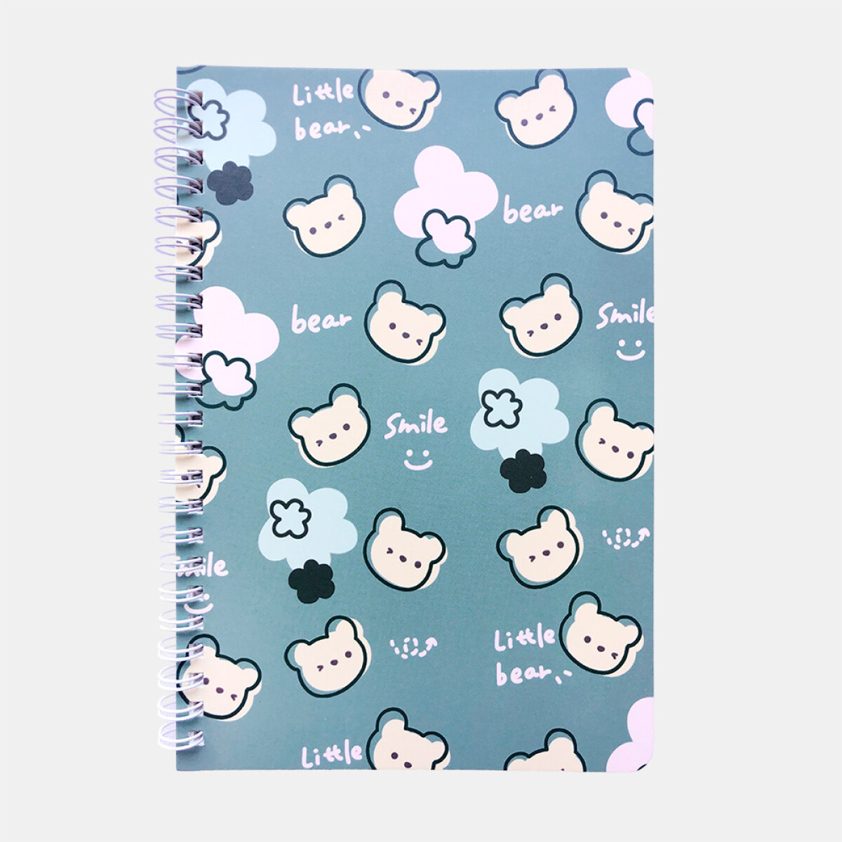 Libreta A5 Estampada - Diseño Verde 04 