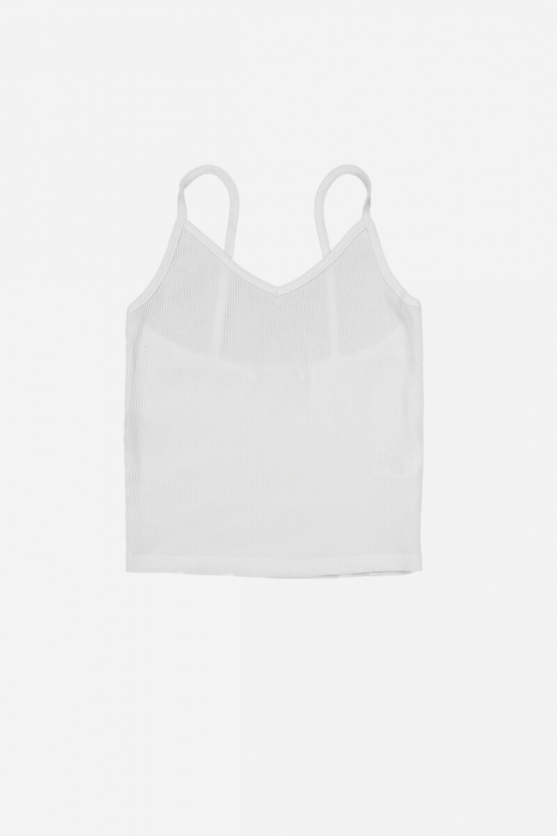 Crop top BLANCO