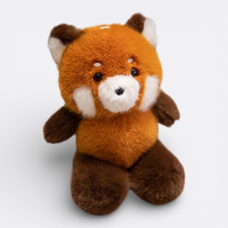 Peluches Animales Coloridos Panda Rojo