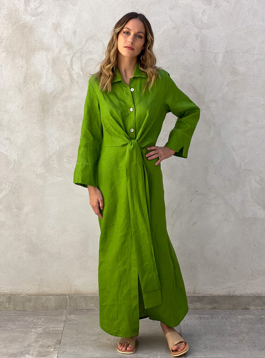 VESTIDO LOTUS - VERDE 
