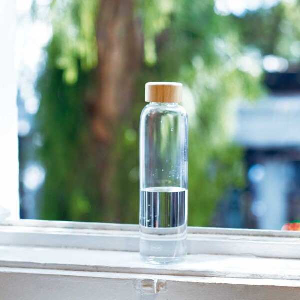 BOTELLA GO GREEN 600 ML. TRANSPARENTE