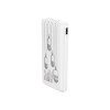 Power bank 10.000 mAh 4 Tips color blanco Power Bank 10.000 Mah 4 Tips Color Blanco