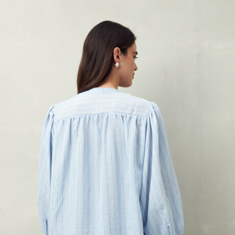 CAMISA ANTON Celeste