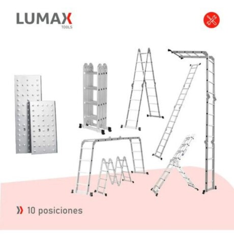 Escalera Andamio Lumax 20 Escalones + Chapones Escalera Andamio Lumax 20 Escalones + Chapones