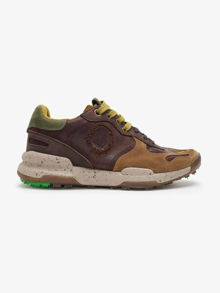SHOES SATORISAN CHACRONA PULL UP POLO BROWN