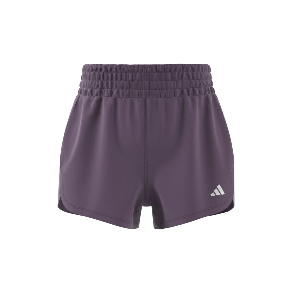 SHORT adidas PACER TRAINING - Shadow Violet / White 