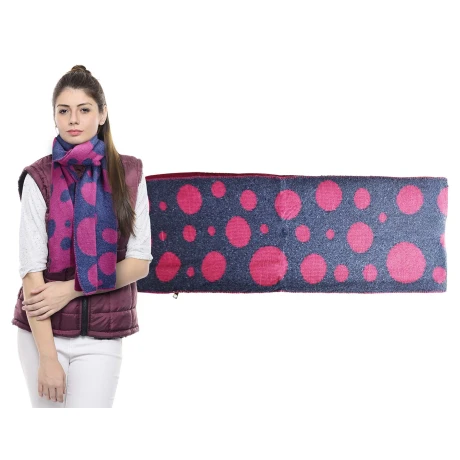 BUFANDA C/LUNARES 29X190CM 275GR 23449 Q60 BUFANDA C/LUNARES 29X190CM 275GR 23449 Q60