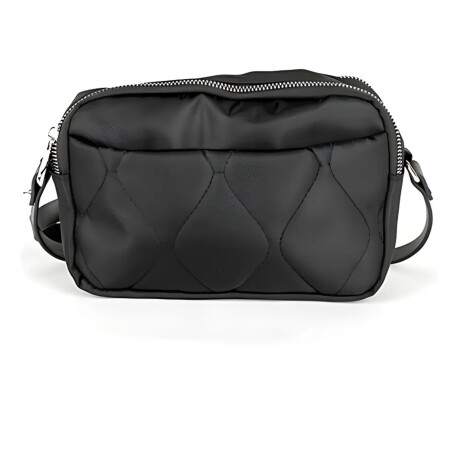 Bandolera Canva modelo Canadá en nylon Negro