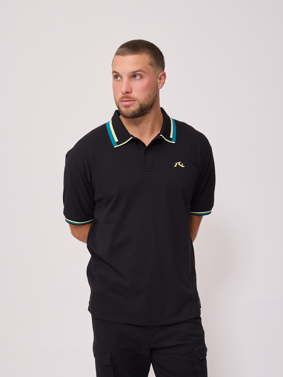 POLO KALIS RUSTY - Negro 