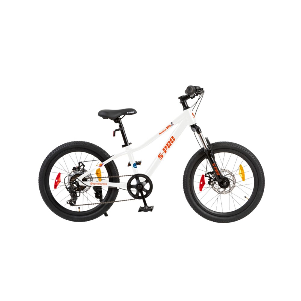 Bicicleta Infantil S-PRO ROCKET- Rodado 20 Blanca