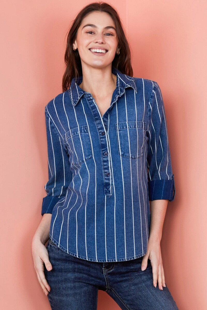 CAMISA CHILL Azul