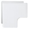 ACCESORIO CANAL 100x50mm CODO INTERNO BLANCO ACCESORIO CANAL 100x50mm CODO INTERNO BLANCO