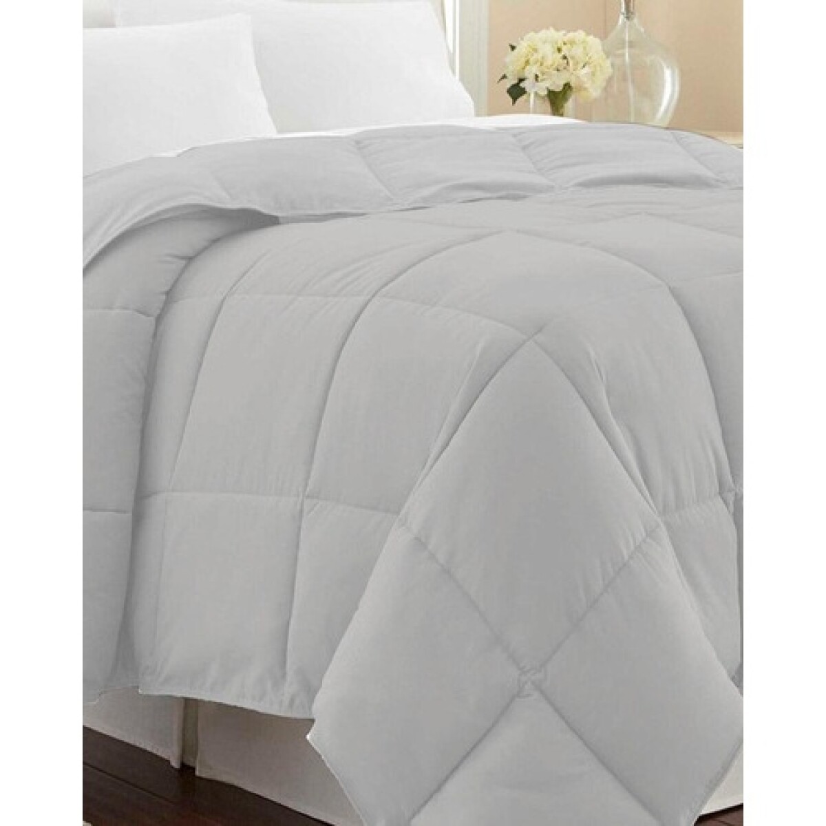 Acolchado de plumas Dohler Home Class 220x240cm Gris - Gris 