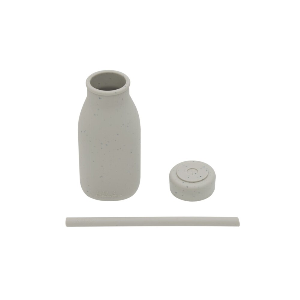 Botella con Sorbito Silicona Kikkaboo Beige