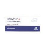 LIPANTYL 4 MG. CJ X 30 COMPRIMIDOS única