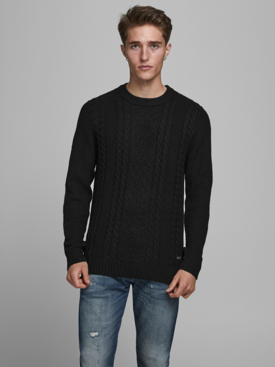 Sweater texturizado - Black 