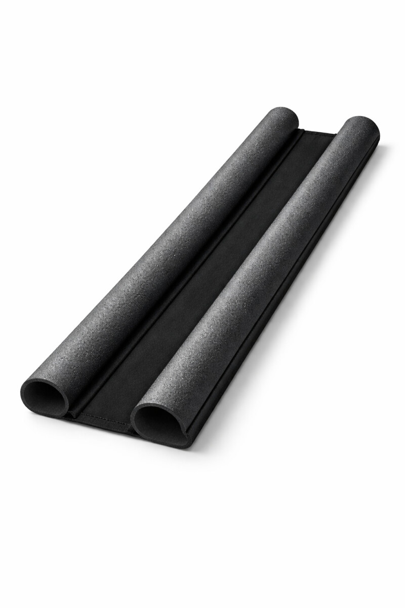 BURLETE DOBLE PARA PUERTA - NEGRO 