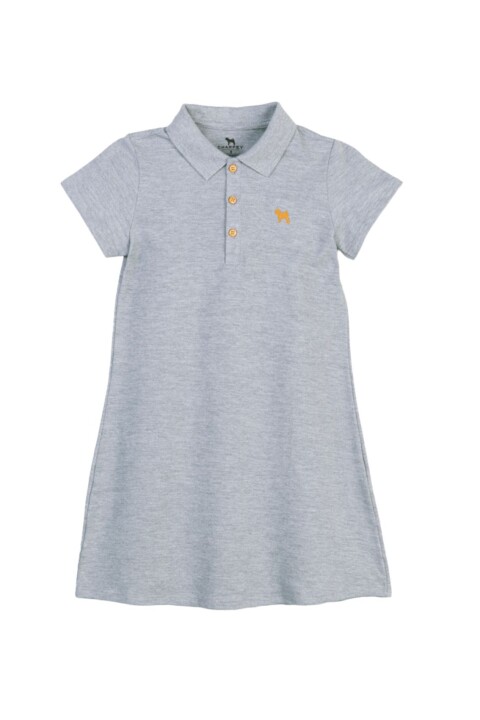 Vestido Polo Gris