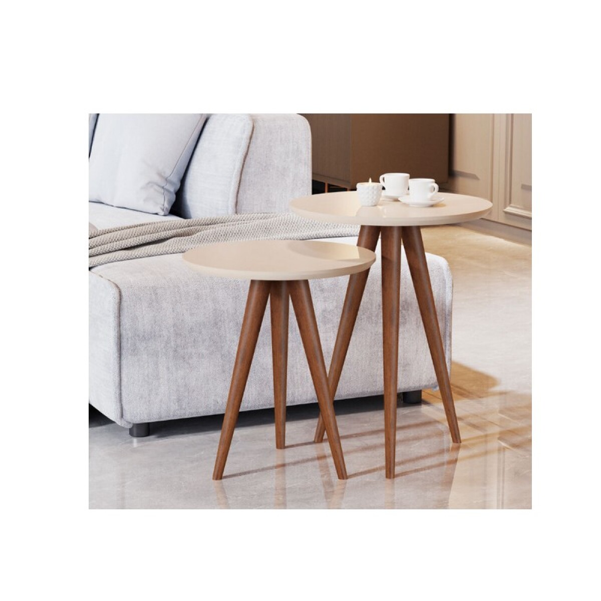 MESA LATERAL NATIVA OFF WHITE 