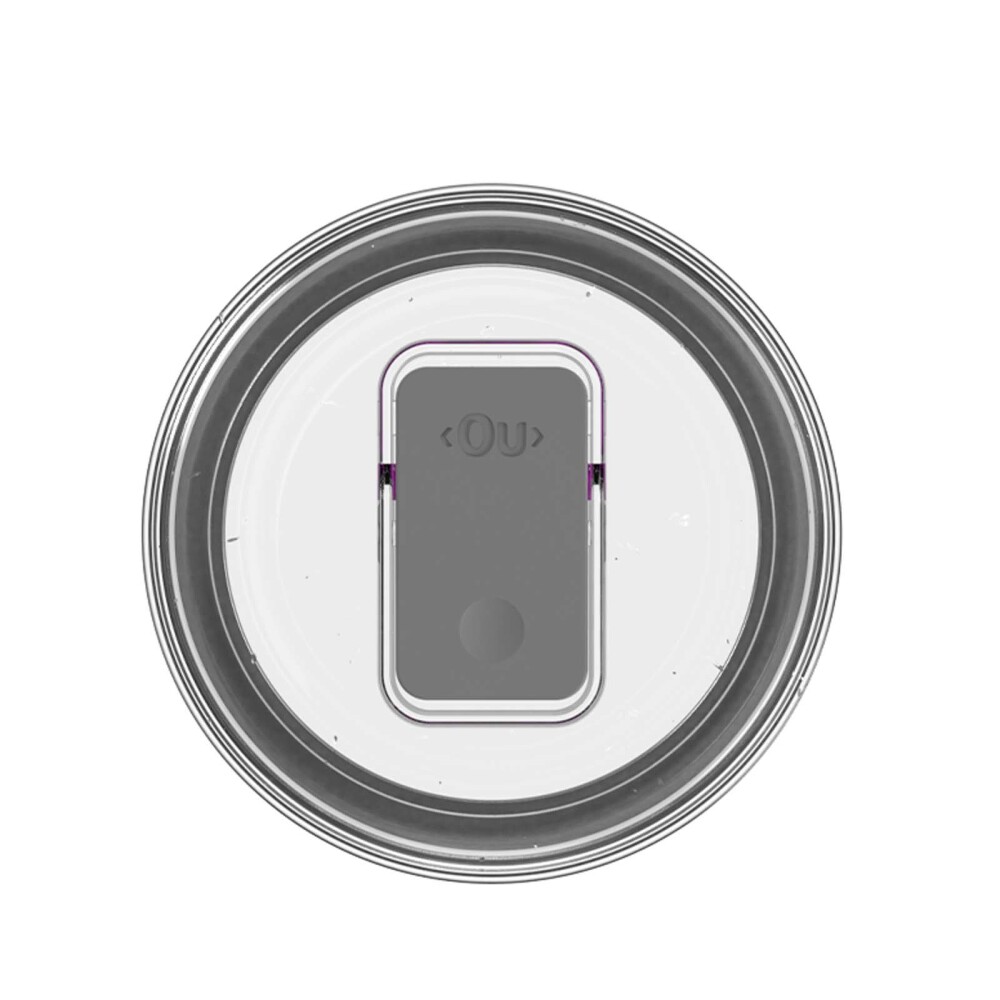 FRASCO REDONDO PLASTICO TRANSPARENTE DUO LOCK PHD250