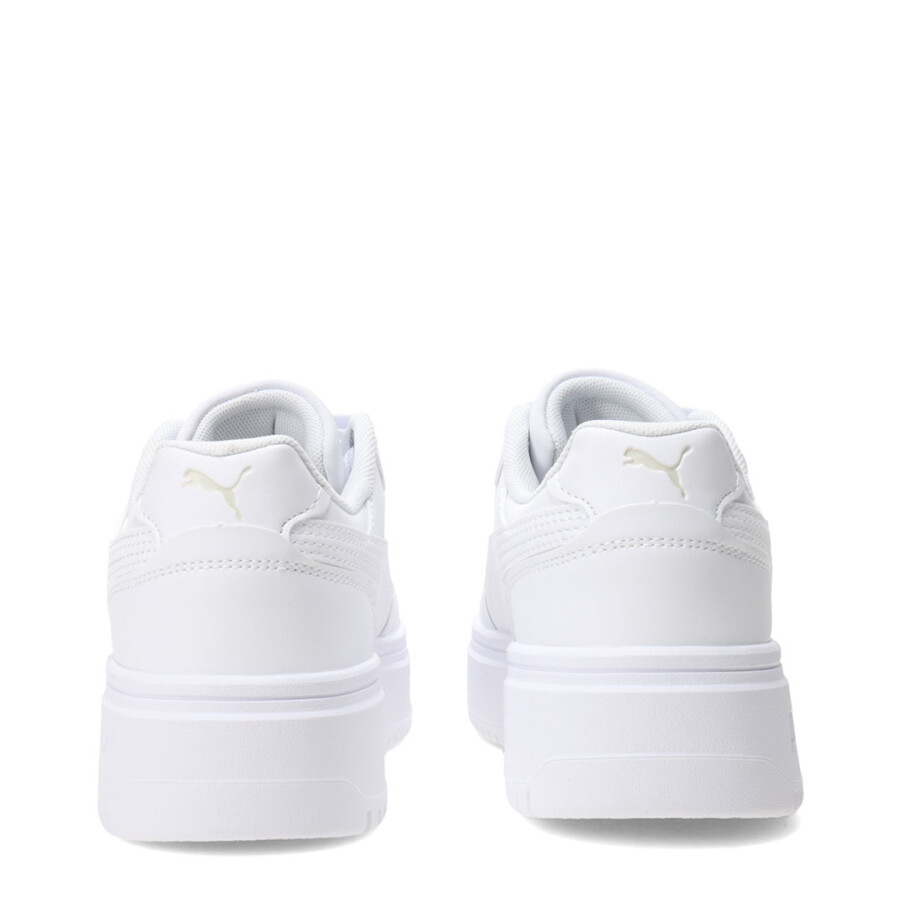 Championes de Mujer Puma Rebound Femme Low Plataforma Blanco