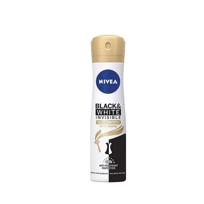 NIVEA DEO SPRAY B&W INVISI GOLD FR. X 20 única