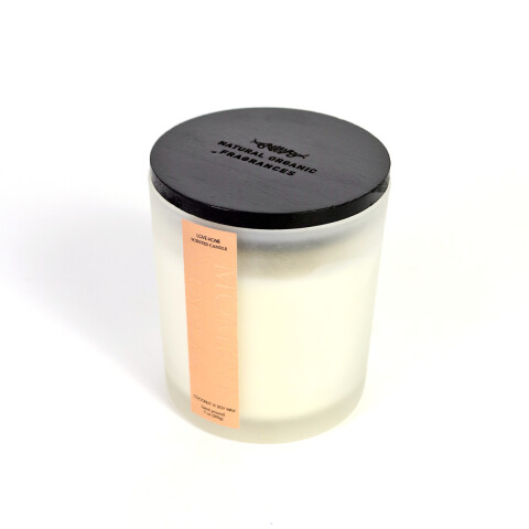 VELA AROMATICA WHITE MUSK 8X9CM Unica