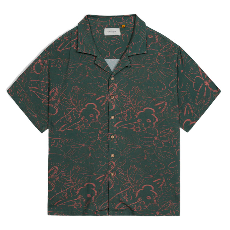 Camisa Critical Slide Scratch Resort - Verde Camisa Critical Slide Scratch Resort - Verde