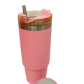 Vaso Termico de 900ml Con Parlante Rosa