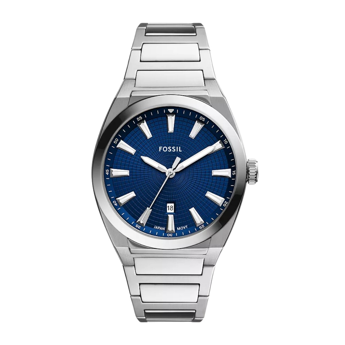 Reloj FOSSIL EVERETT Acero Plateado Esfera 42mm 